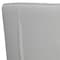 Armen Living Aries Dove Gray Genuine Leather Swivel Barrel Chair LCARCHDV - alternate 5